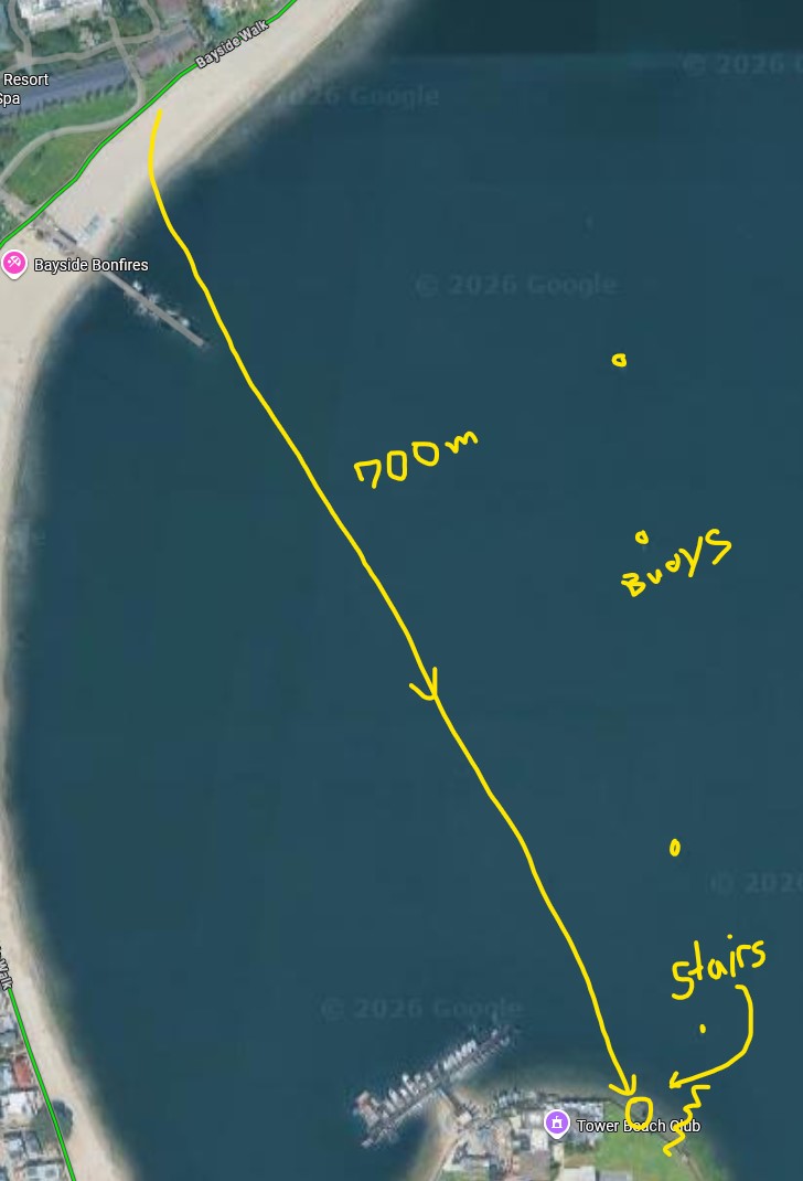 Swim 5 Satellite View